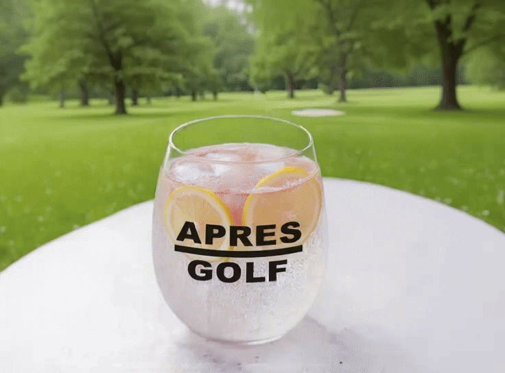 Golf Acrylic Wine Glasses - ByDesignCanada