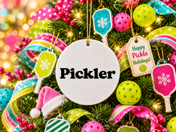 Pickleball Ornament
